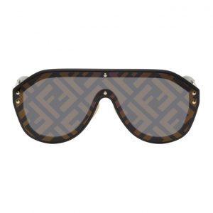 Fendi Black Forever Fendi Shield Sunglasses Fendi Black Forever Fendi Shield Sunglasses