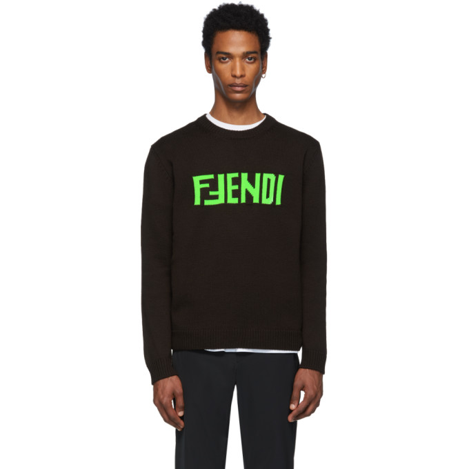 fendi green sweater