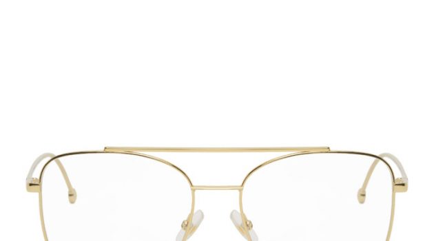 Fendi Gold Aviator Glasses Fendi Gold Aviator Glasses