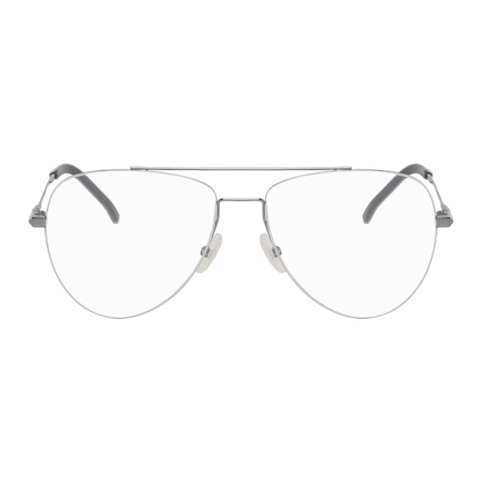 gunmetal aviator sunglasses