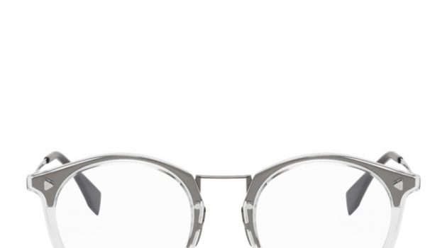 Fendi Transparent Round Glasses Fendi Transparent Round Glasses