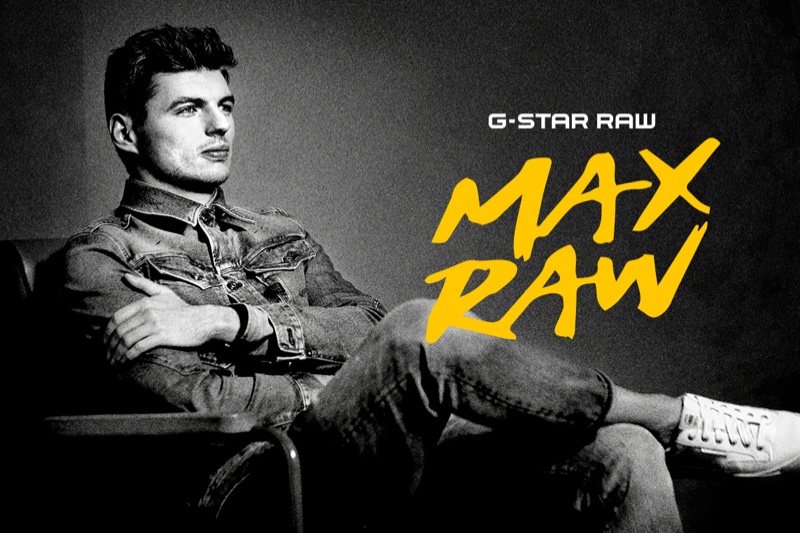 Max Verstappen collaborates with G-Star Raw for a special collection under the name Max Raw.