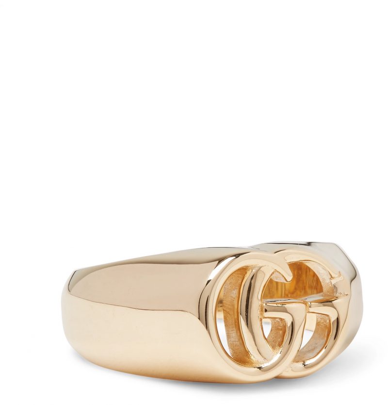 gucci men's ring gold