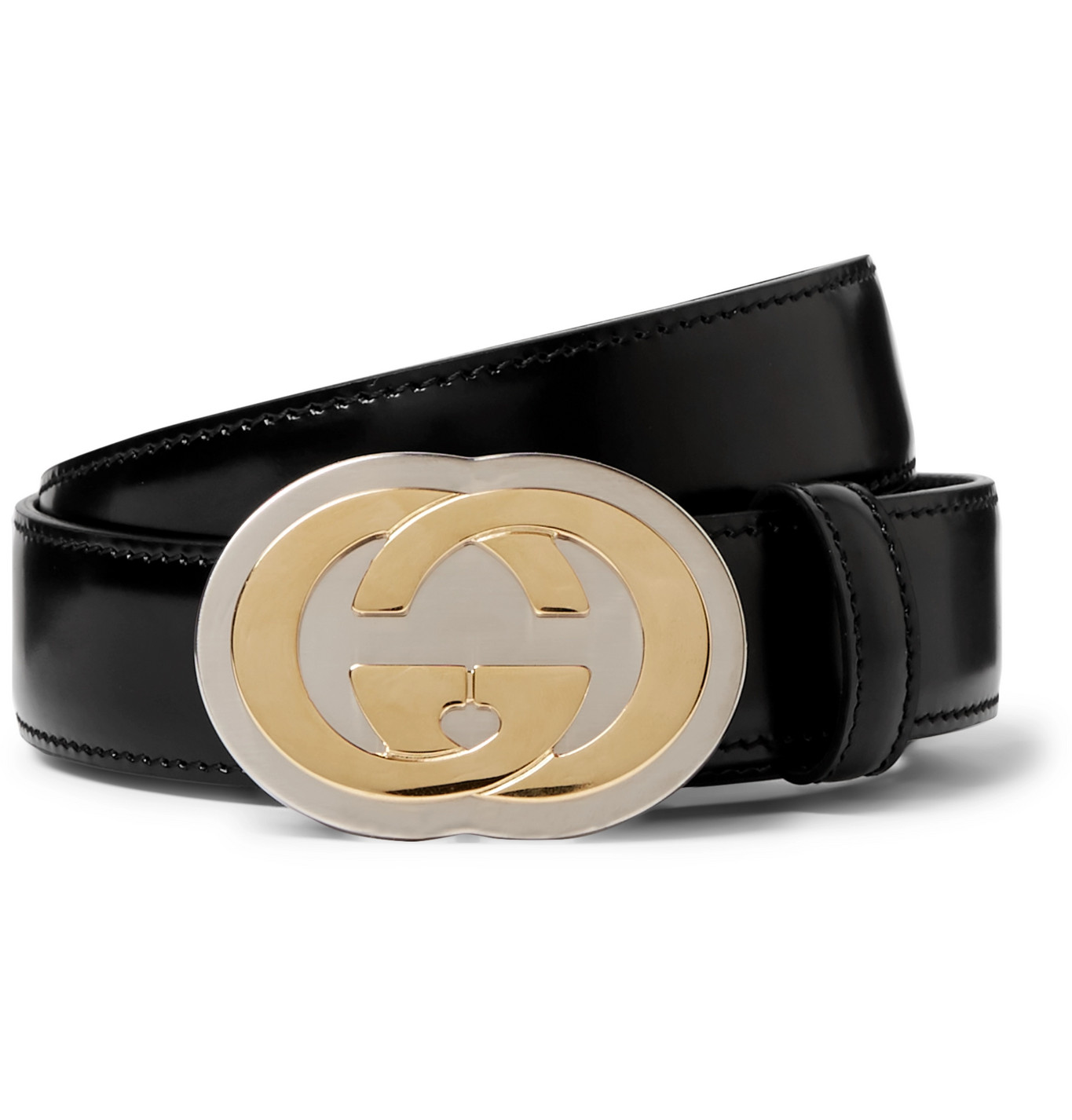 Gucci - 3cm Black Leather Belt - Men - Black | The Fashionisto