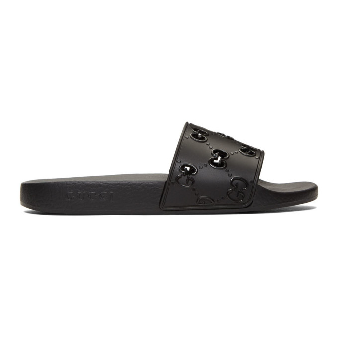 gg slides black