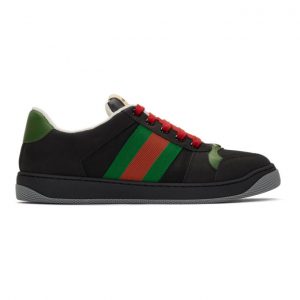 Gucci Black Screener Sneakers Gucci Black Screener Sneakers