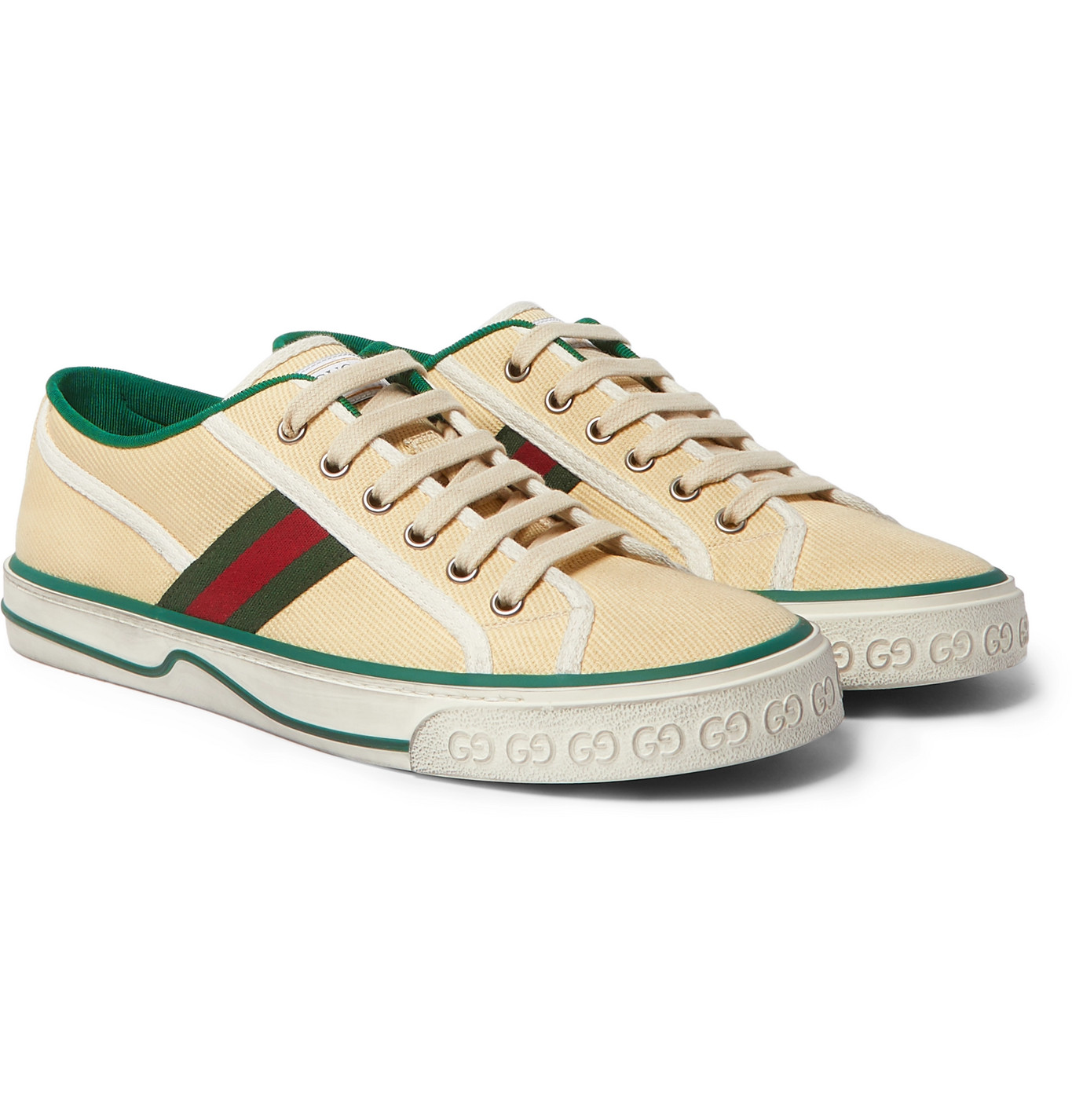 gucci distressed shoes