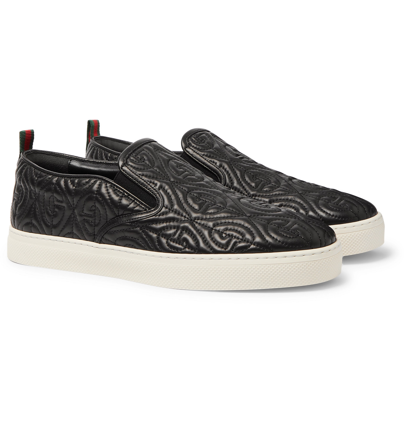 men's gucci slip on sneakers