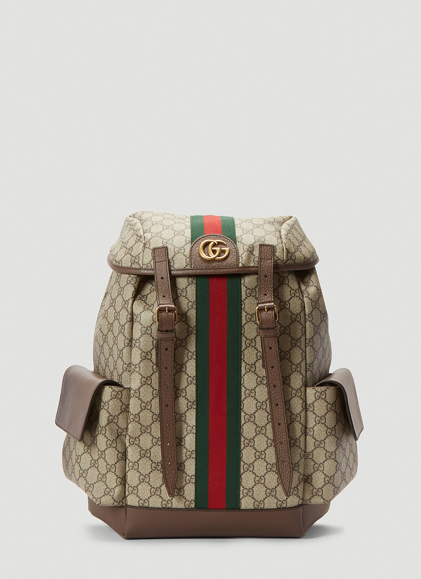 brown gucci backpack