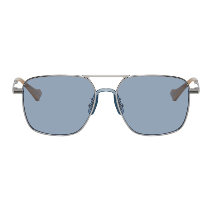 gucci square aviator sunglasses