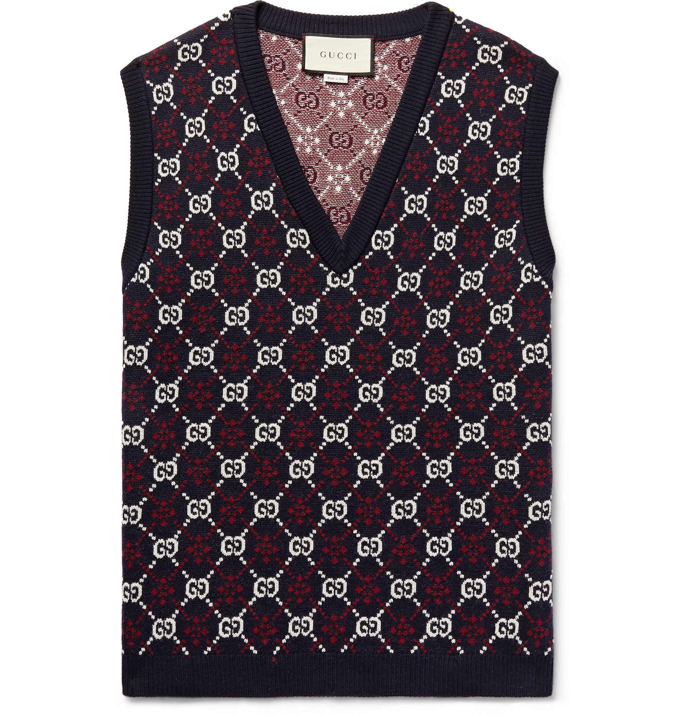 gucci pink sweater mens
