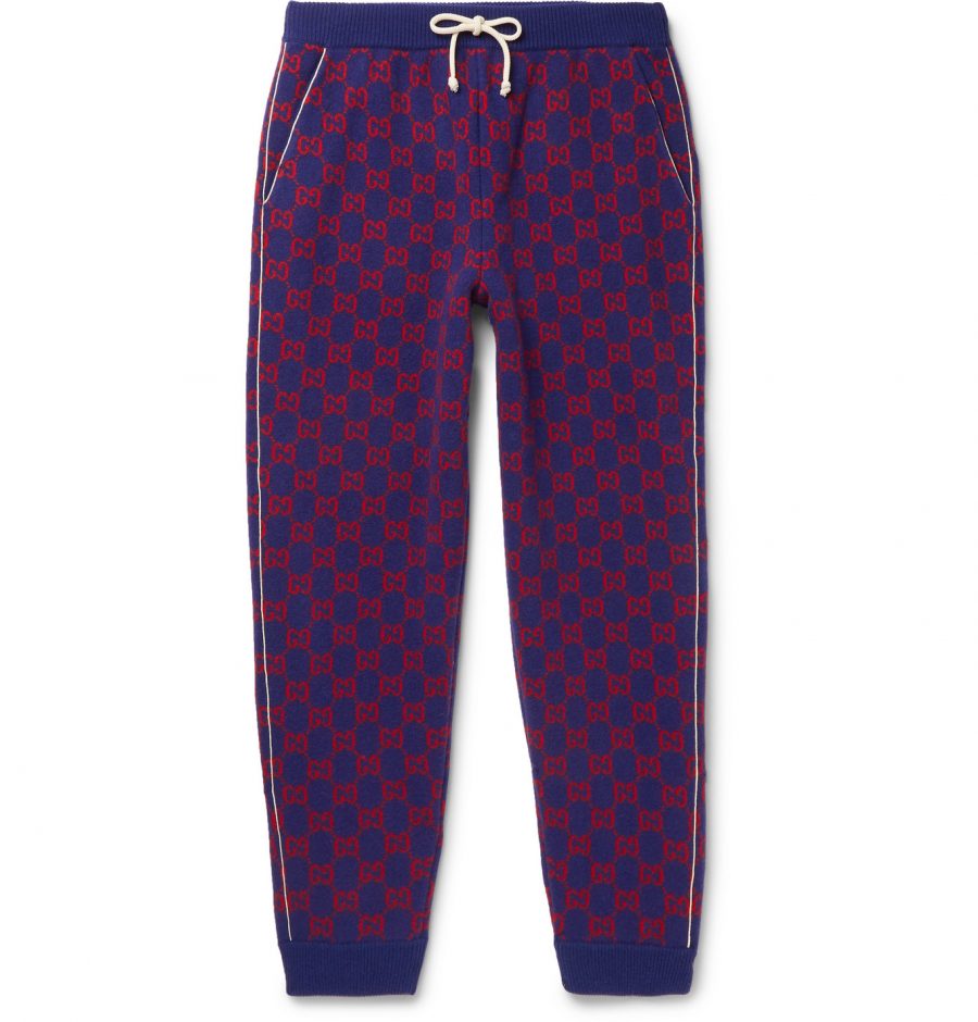 fluffy gucci sweatpants
