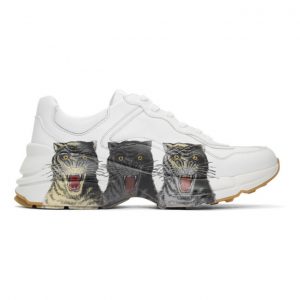 Gucci White Rhyton Sneakers Gucci White Rhyton Sneakers