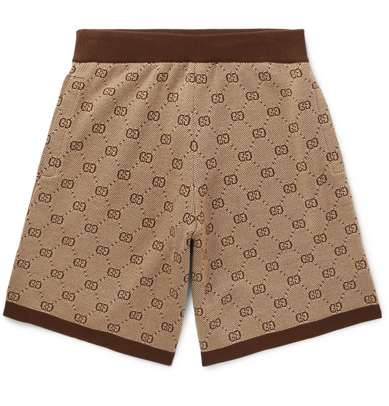 wool blend shorts