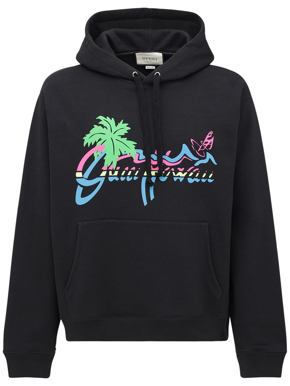 Hawaii Print Cotton Sweatshirt Hoodie | The Fashionisto