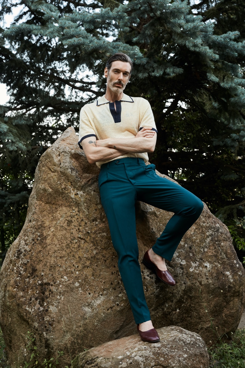 Luca Larenza Tackles an Italian Holiday with Spring '21 Collection