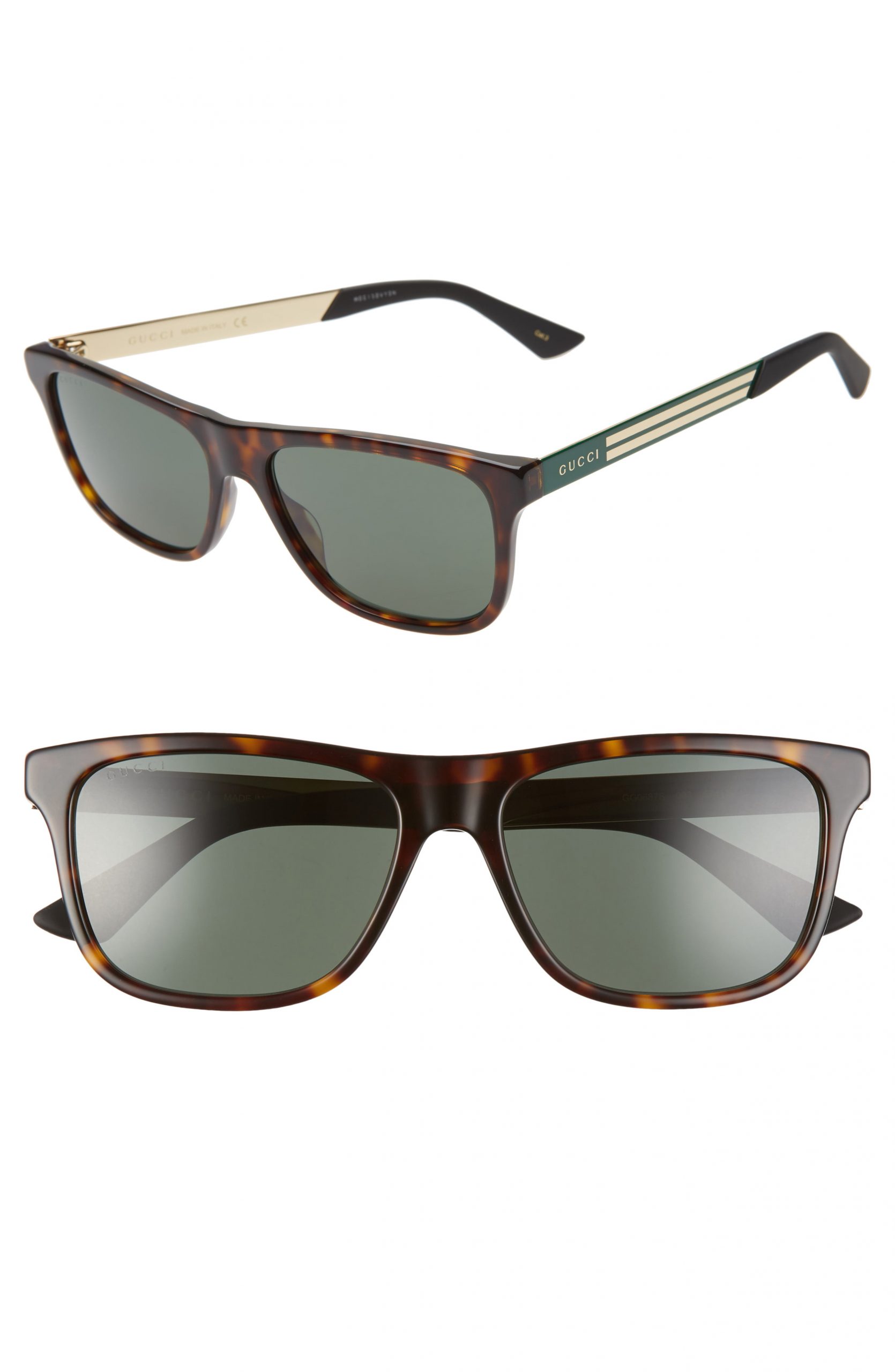 gucci mens havana sunglasses