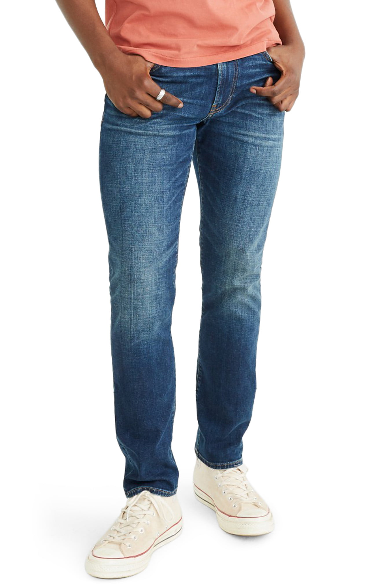 athletic cut jeans