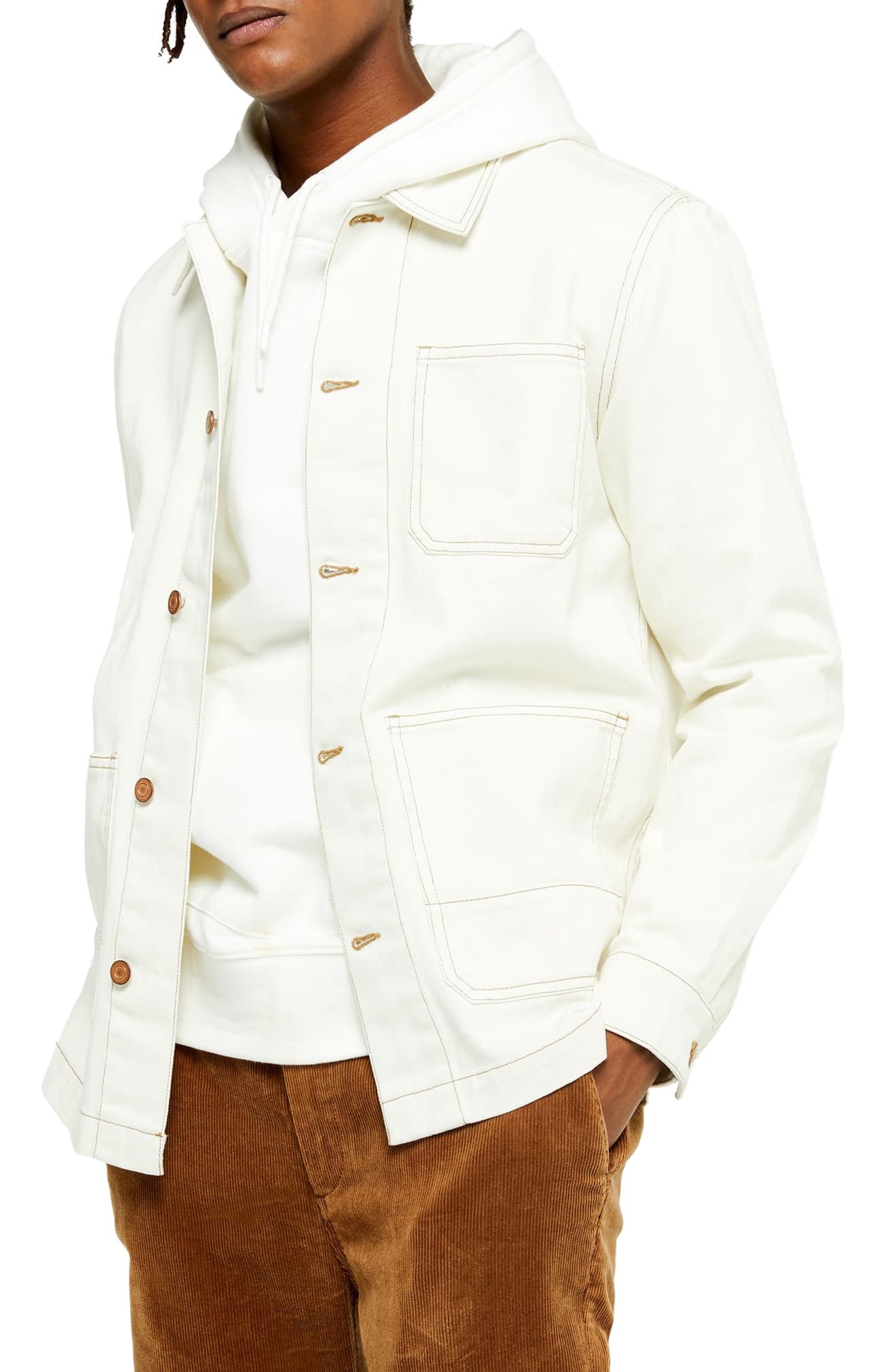 denim overshirt mens