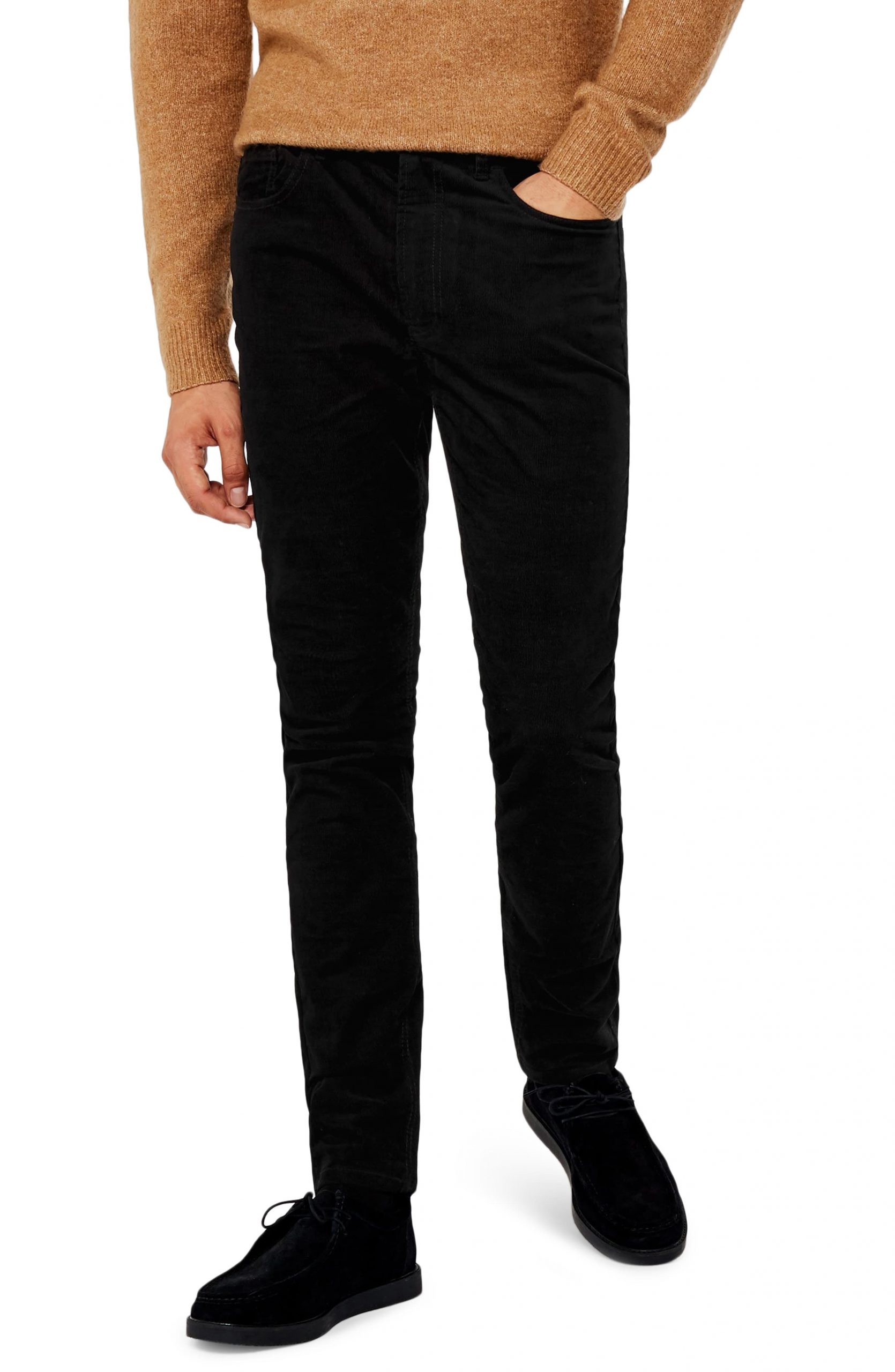 skinny fit slacks mens