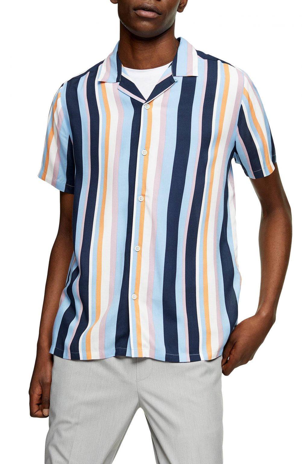 topman multi coloured shirt