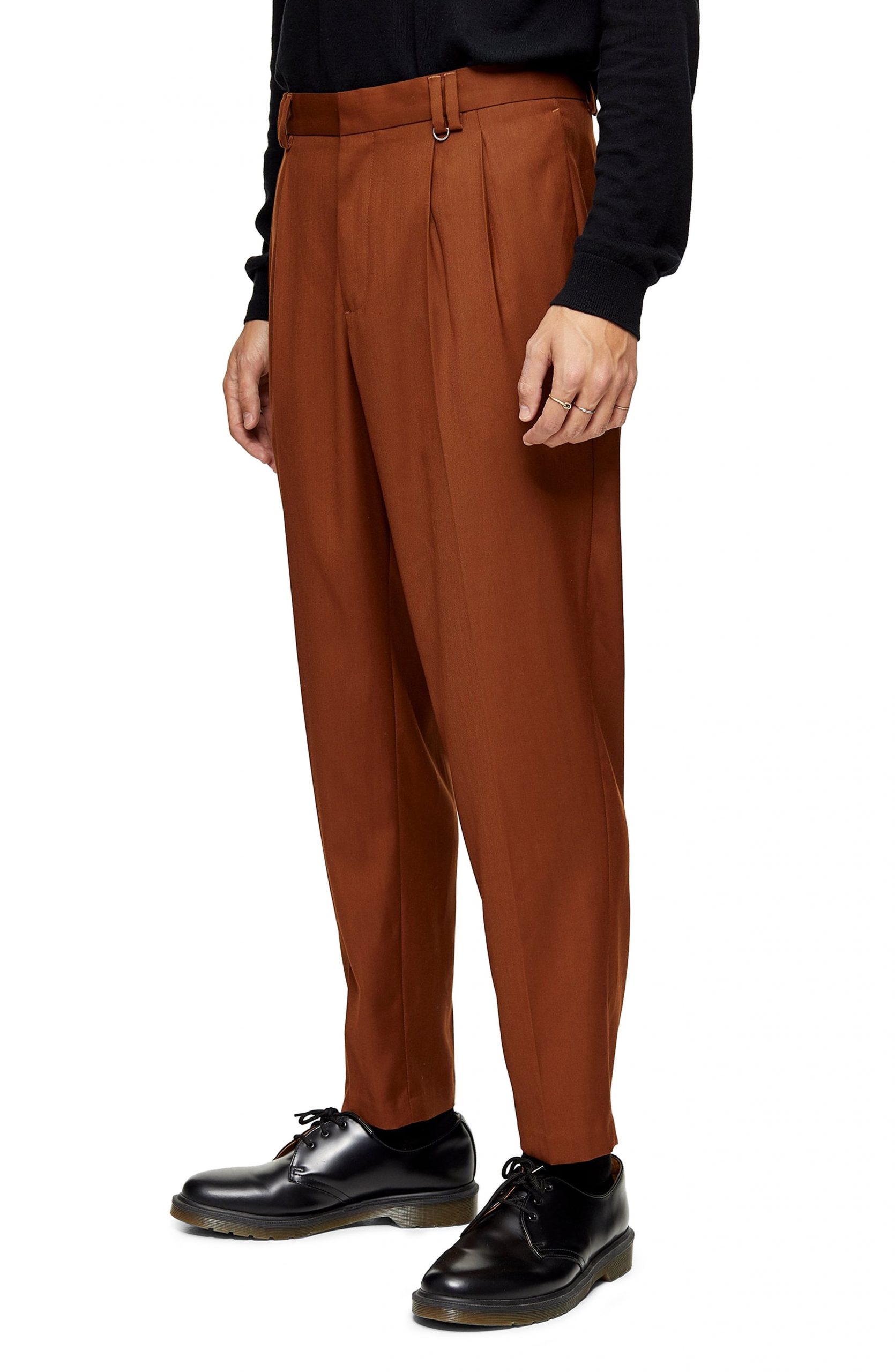topman tapered trousers