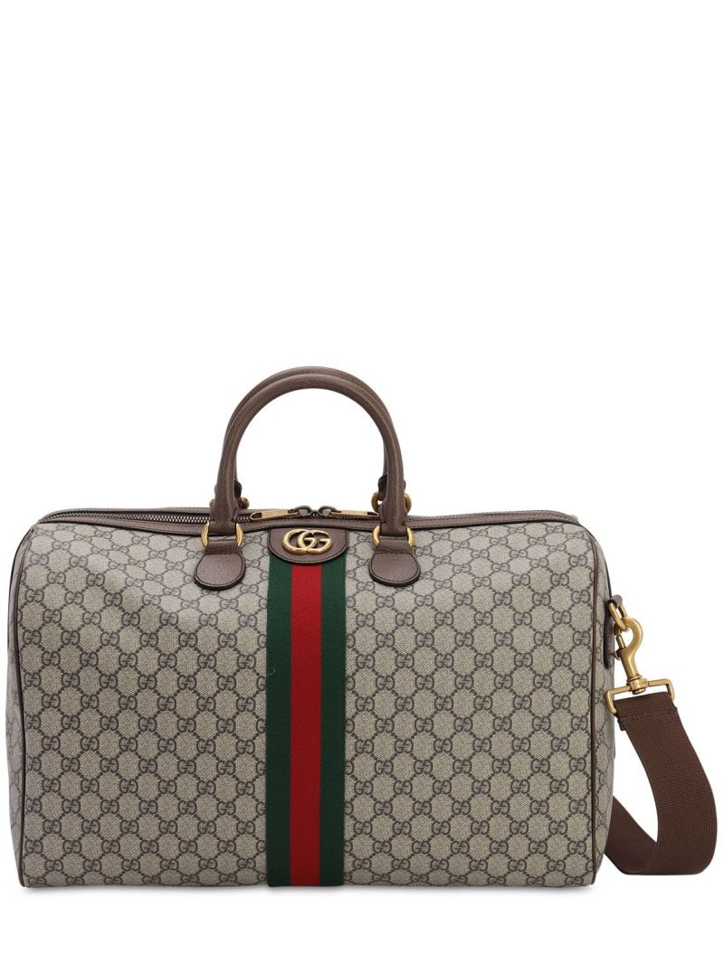 Ophidia Gg Medium Travel Duffle Bag | The Fashionisto
