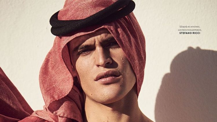 Parker Embraces Adventurous Spirit for Vogue Ukraine Man