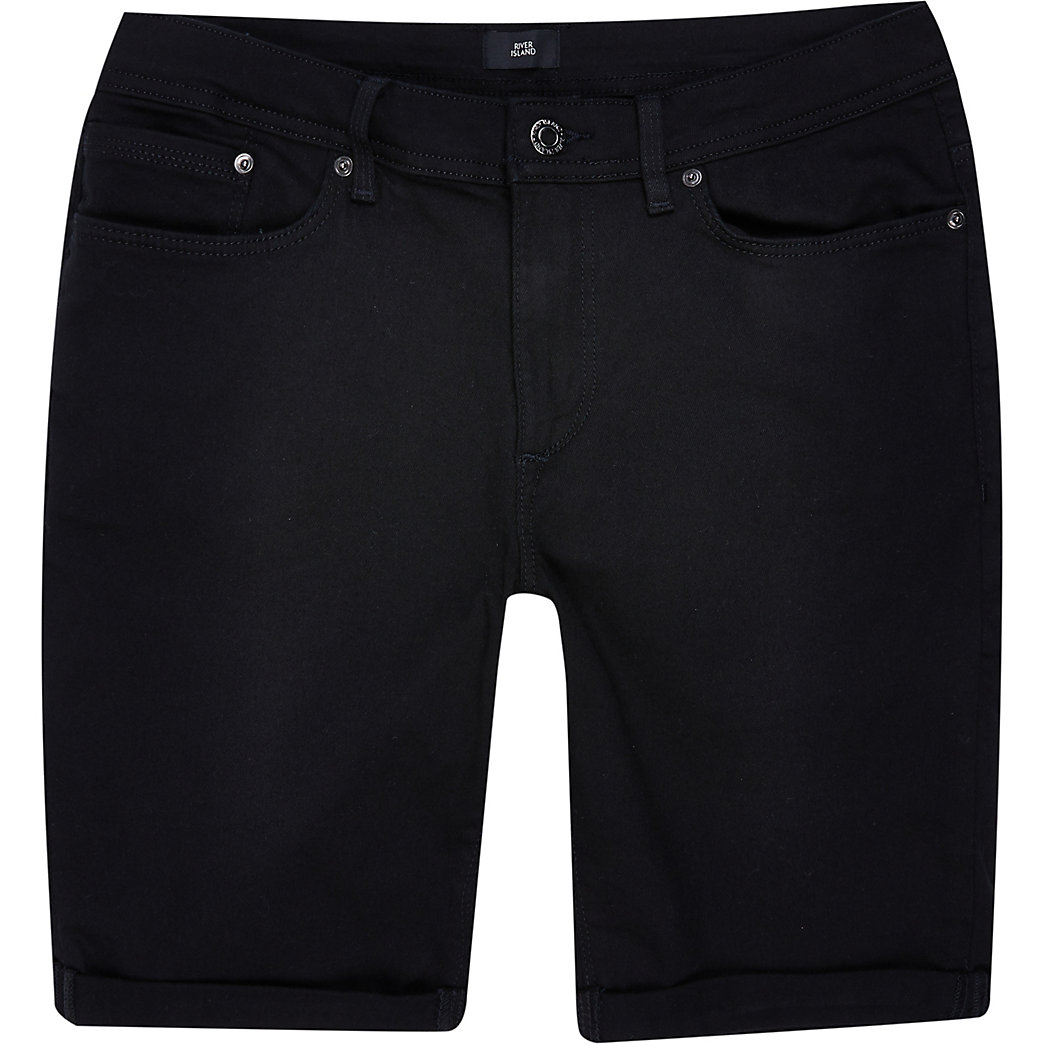 river island mens black jeans