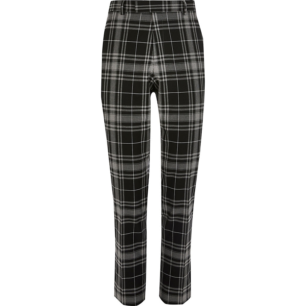 mens skinny cropped trousers