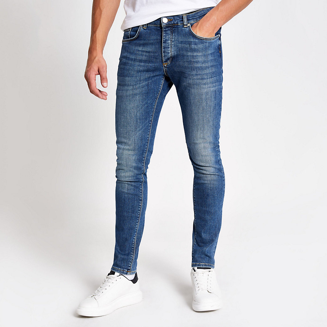 river island coated jeans