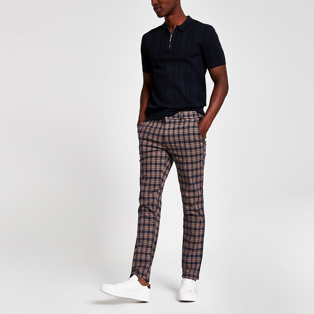 river island black trousers