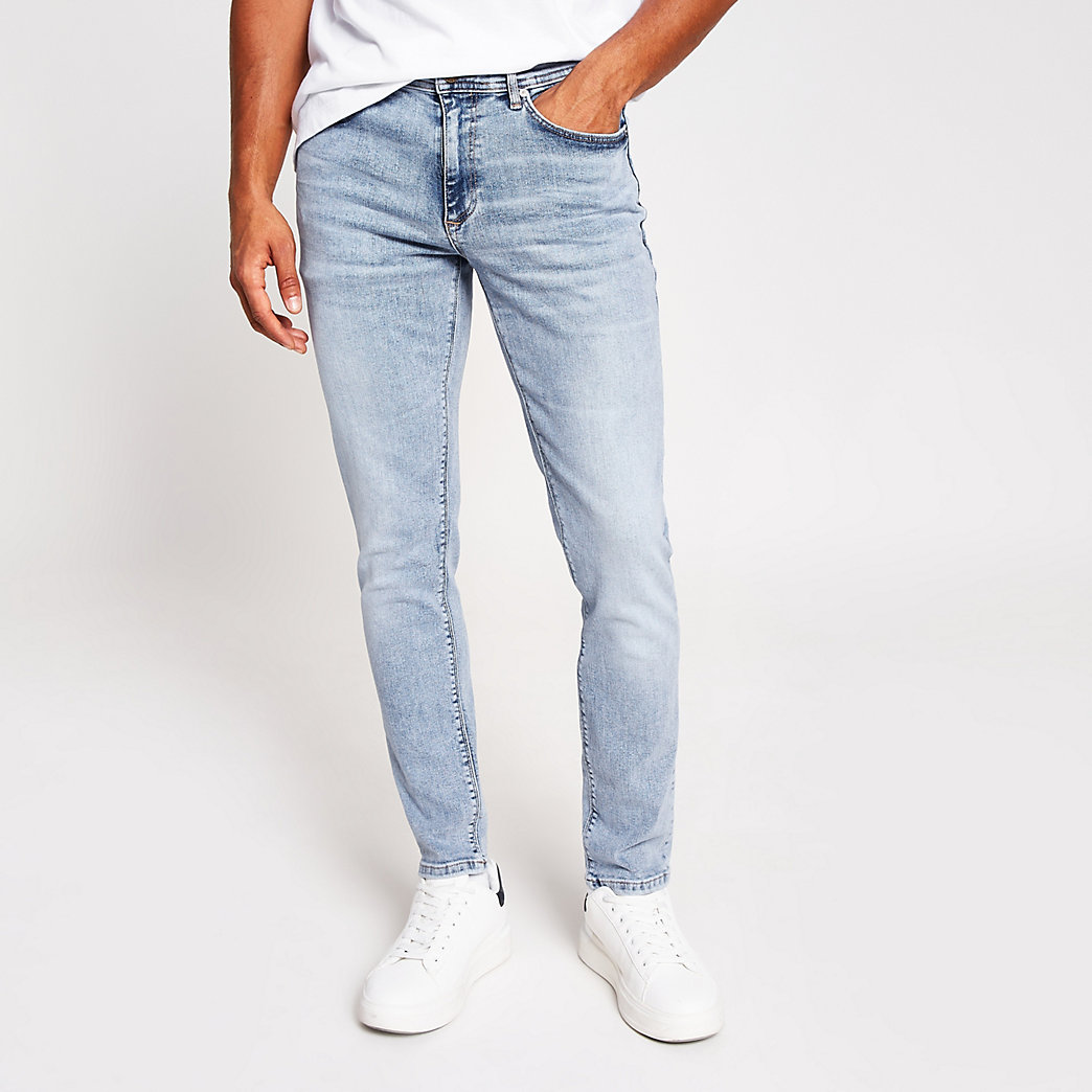 river island mens black jeans