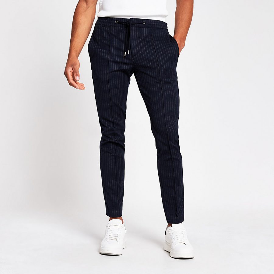 track pinstripe joggers