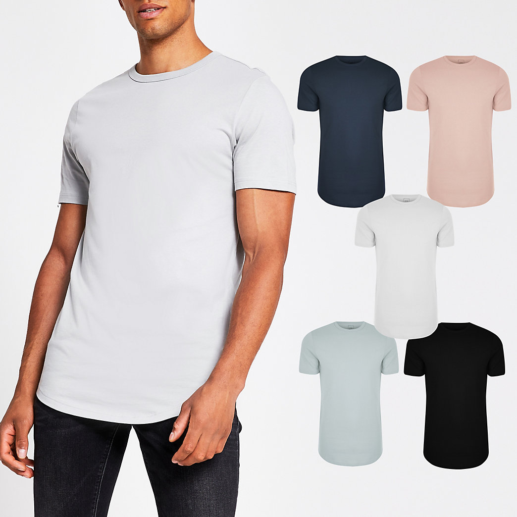 100 cotton slim fit t shirts
