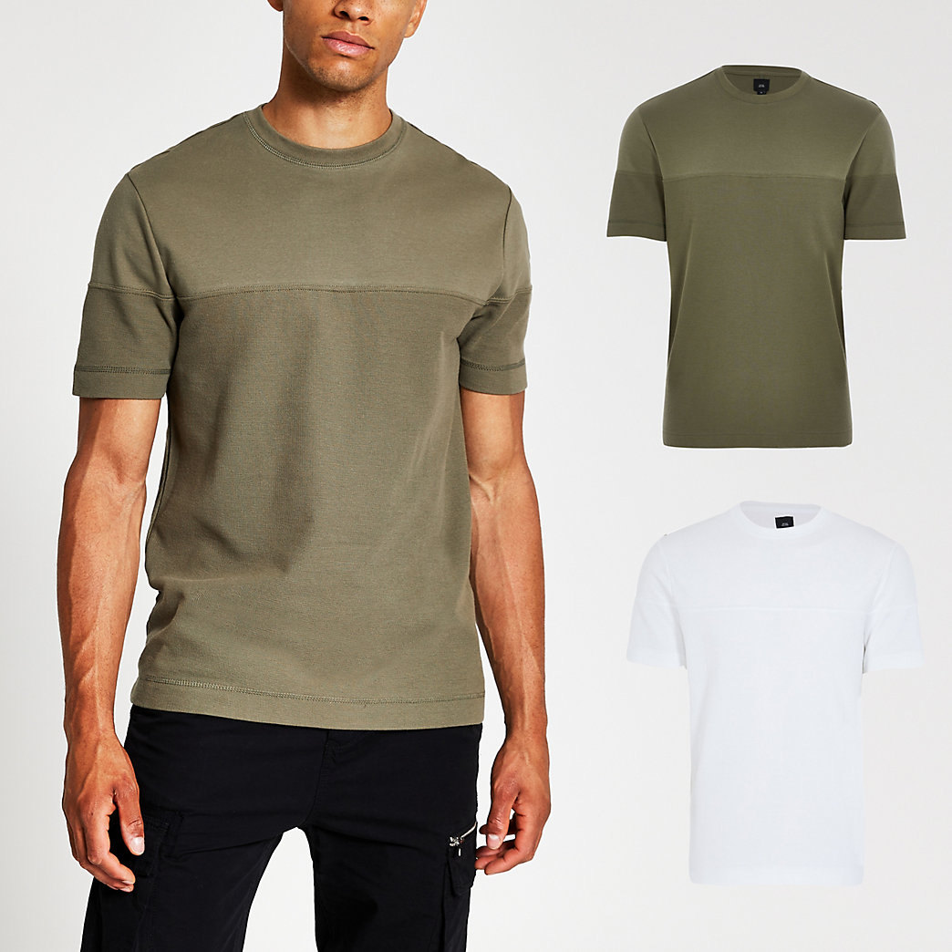 river island mens tee shirts