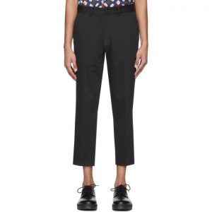Saturdays NYC Black Murphy Cropped Trousers Saturdays NYC Black Murphy Cropped Trousers