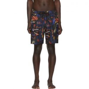 Saturdays NYC Black Timothy Swim Shorts Saturdays NYC Black Timothy Swim Shorts