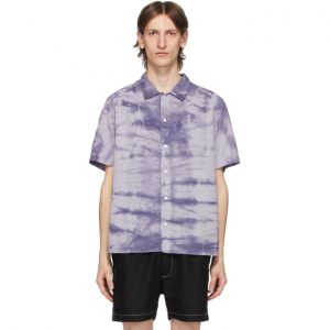 Saturdays NYC Blue Alpons Miner Wash Shirt Saturdays NYC Blue Alpons Miner Wash Shirt