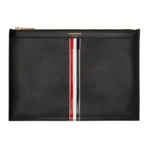Thom Browne Black Small Tablet Holder Thom Browne Black Small Tablet Holder