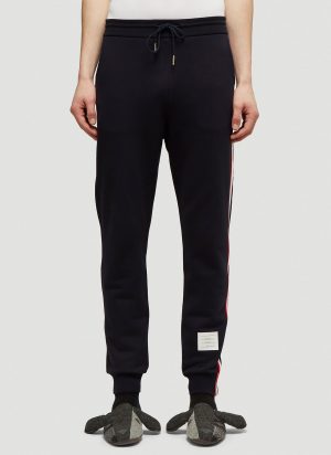 Thom Browne Intarsia Stripe Track Pants in Blue size JPN - 3 Thom Browne Intarsia Stripe Track Pants in Blue size JPN - 3