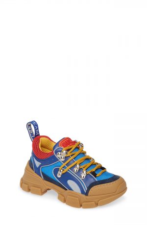 Toddler Gucci Flashtrek Sneaker, Size 11US - Blue Toddler Gucci Flashtrek Sneaker, Size 11US - Blue