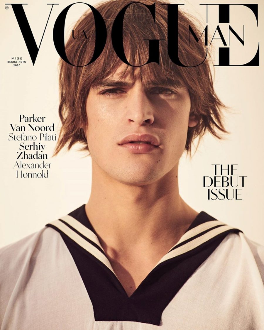Vogue Man Ukraine Parker van Noord Cover