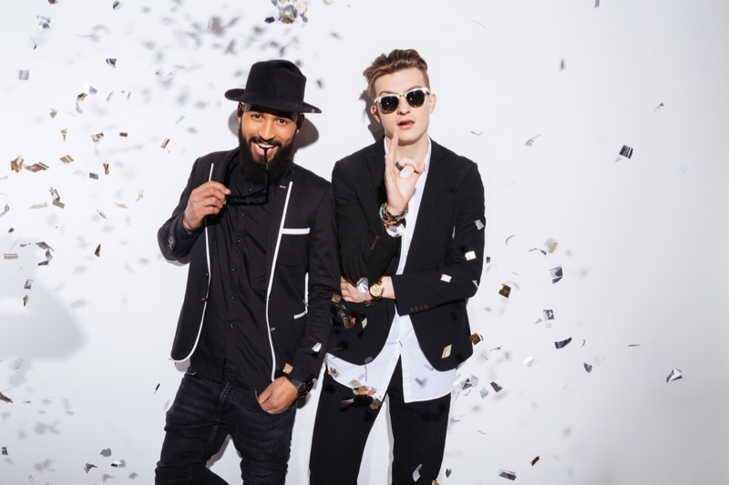 Well Dressed Guys Party Jackets Confetti Well Dressed Guys Party Jackets Confetti