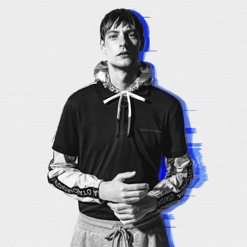 Front and center, Roberto Sipos wears Antony Morato. » Roberto Goes Sporty in Modern Styles from Antony Morato Front and center, Roberto Sipos wears Antony Morato.