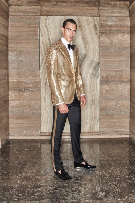 Atelier Versace Makes a Formal Splash with Fall '20 Collection
