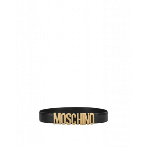 Belt In Leather With Logo Belt In Leather With Logo