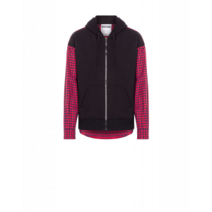 Check Cotton And Flannel Sweatshirt Check Cotton And Flannel Sweatshirt