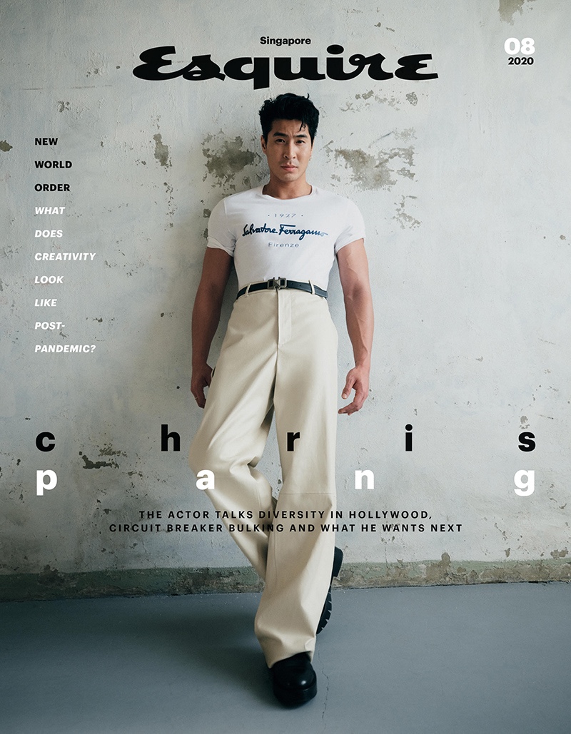 Chris Pang covers the August 2020 issue of Esquire Singapore.