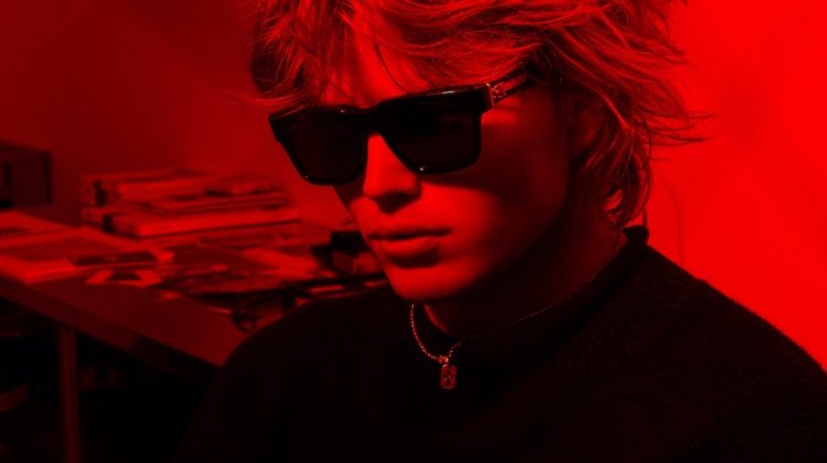 Jordan Barrett fronts Chrome Hearts' fall-winter 2020 campaign.